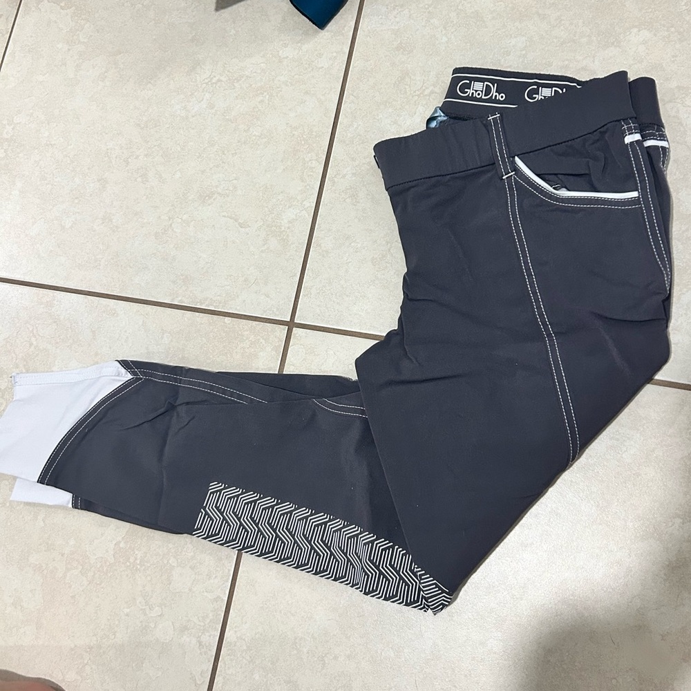 Ghodo grey breeches size 32